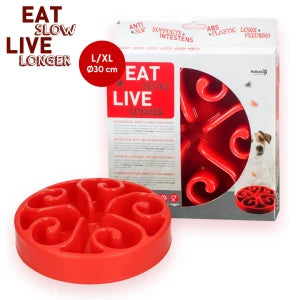 Eat Slow Live Longer Original Red