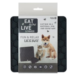 Eat Slow Live Longer Fun &amp; Relax Lick Mat
