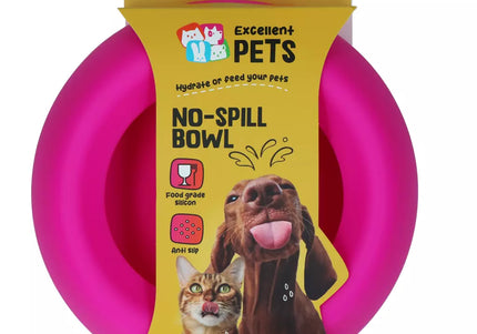 No Spill Bowl Pink