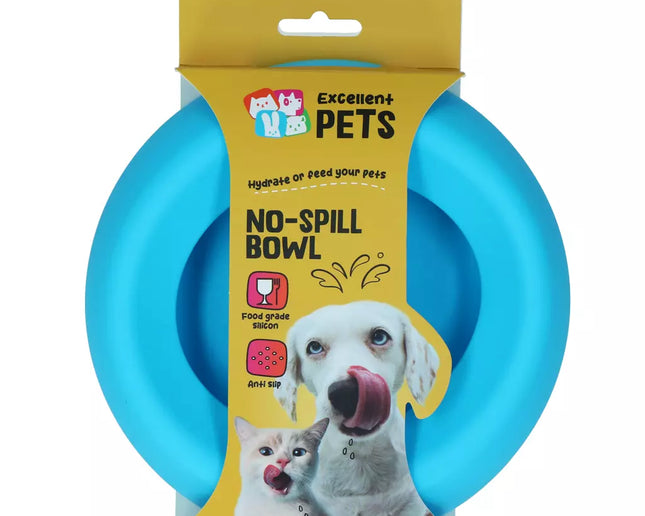 No Spill Bowl Blue