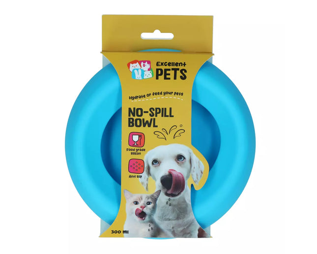 No Spill Bowl Blue