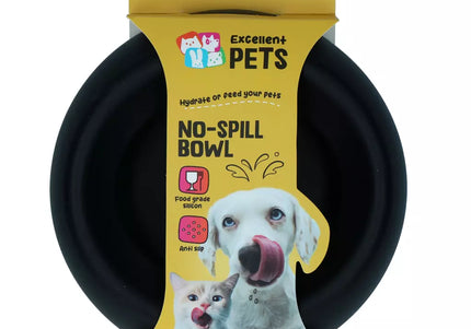 No Spill Bowl Black