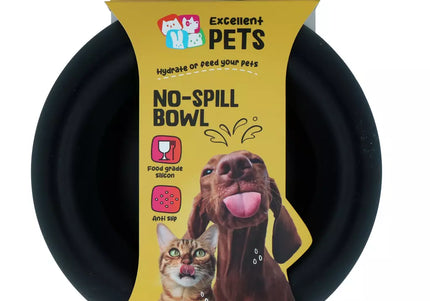 No Spill Bowl Black