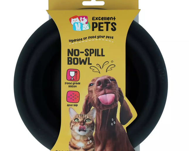 No Spill Bowl Black