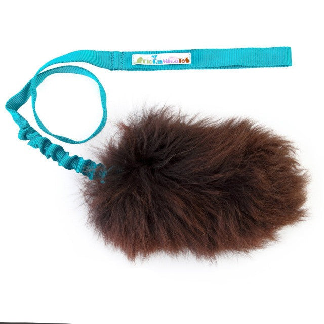 FloRaMicaTo Fluffy PomPom Long Brown