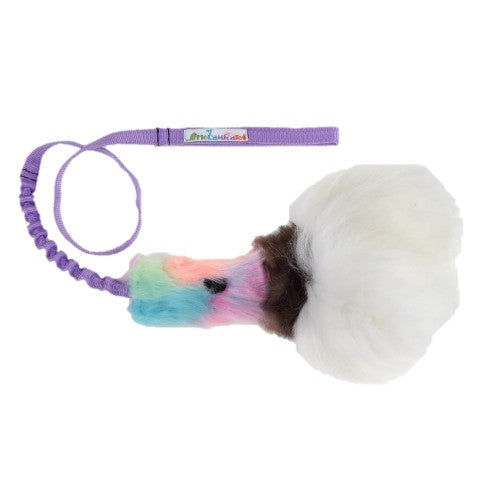 FloRaMicaTo Fluffy Squid L Rainbow-White