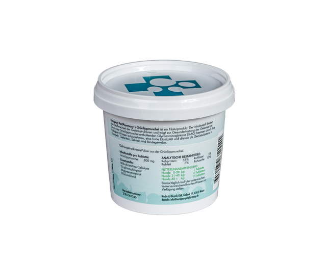 Groenlipmossel voor de gewrichten