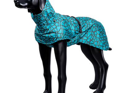 Rukka Pets HAYTON WARM RAINCOAT | Aqua
