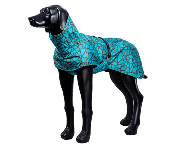 Rukka Pets HAYTON WARM RAINCOAT | Aqua