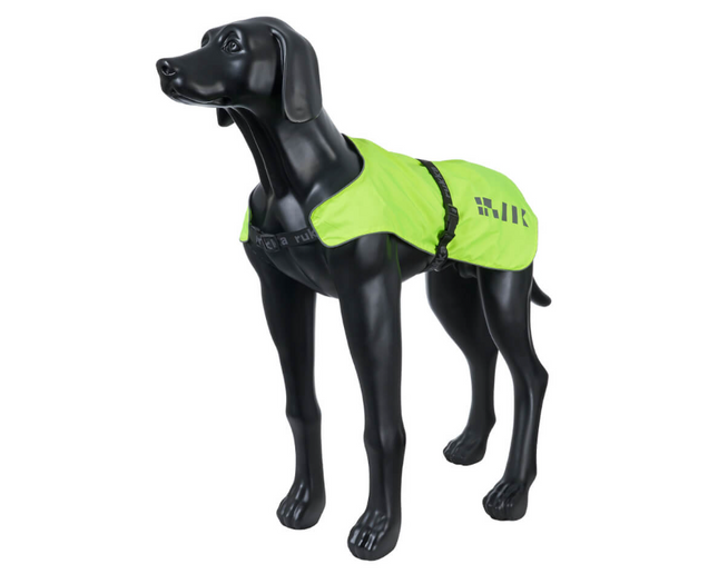Rukka Pets Dog Safety Vest Flap Neon Yellow