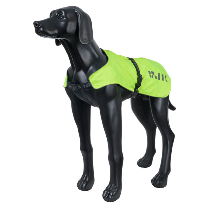 Rukka Pets Dog Safety Vest Flap Neon Yellow