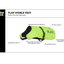 Rukka Pets Dog Safety Vest Flap Neon Yellow