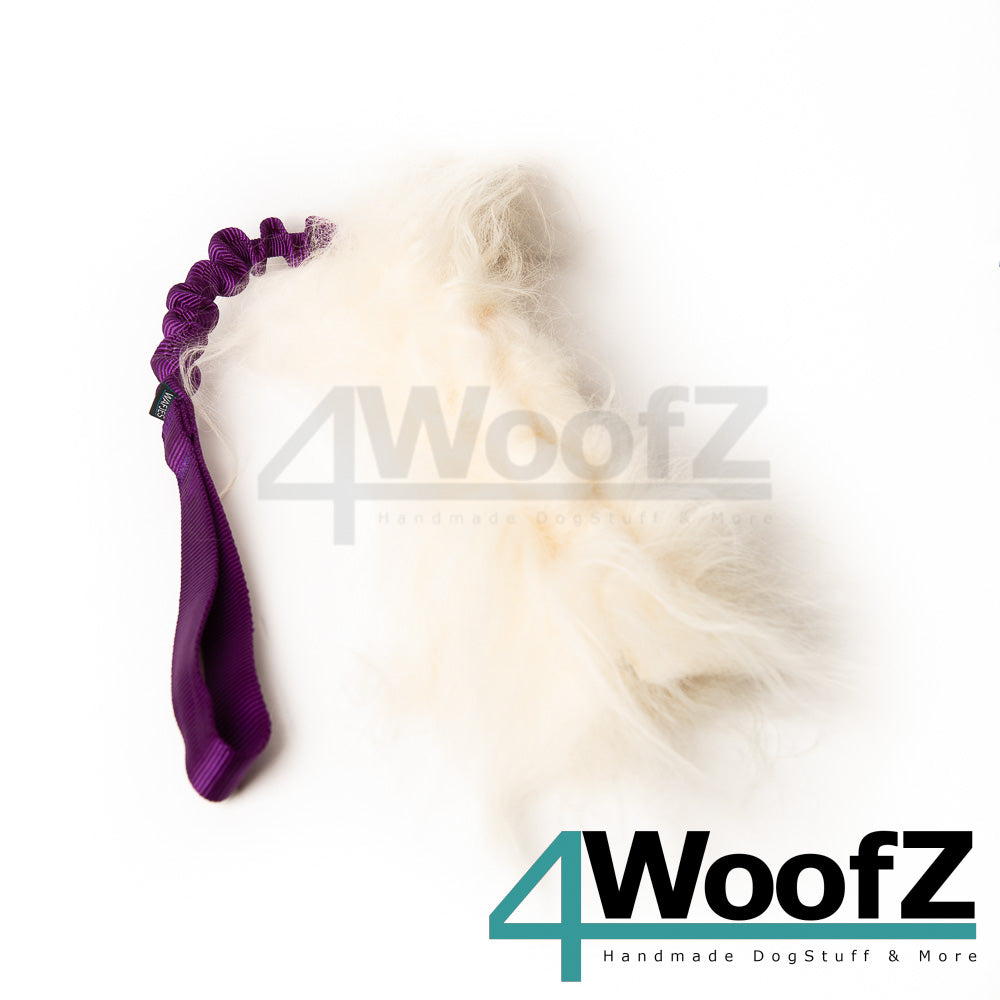 Bungee Purple - SheepSkin White