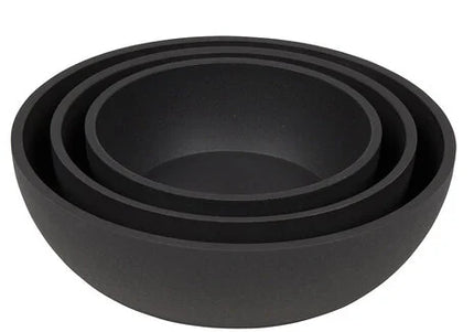 District 70 Bamboo Dining Bowl Dark Grey
