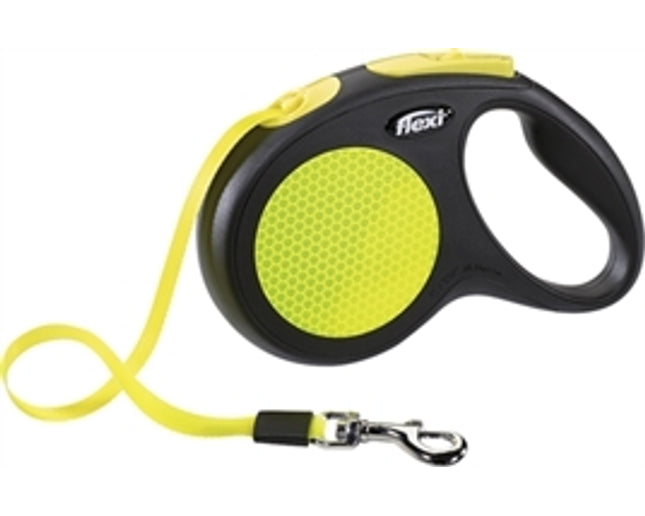 Flexi New Classic NEON TAPE BLACK/YELLOW 5mtr