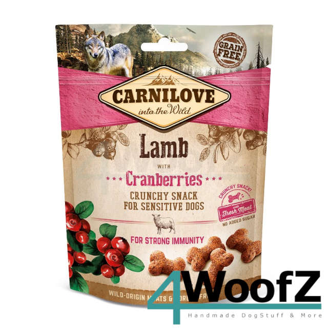 CARNILOVE - Crunchy Snack Lamb with Cranberries