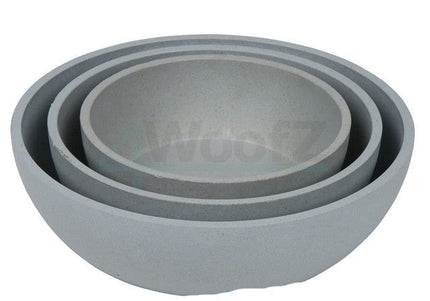 District 70 Bamboo Dining Bowl Ice Blue