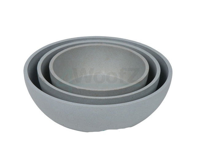 District 70 Bamboo Dining Bowl Ice Blue