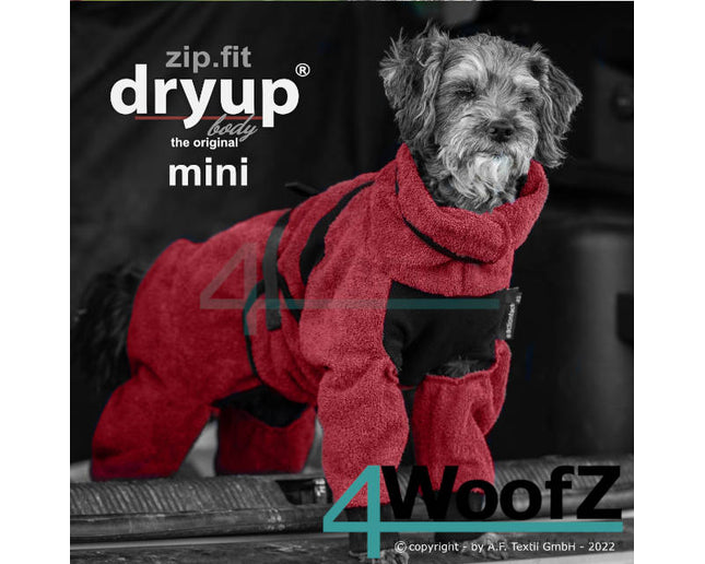 dryup Body ZIP.FIT mini Bordeaux