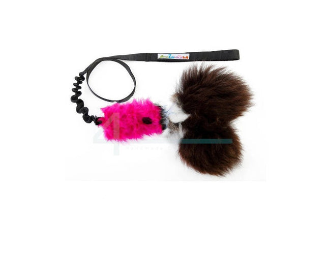 FloRaMicaTo Fluffy Squid L Pink-Brown