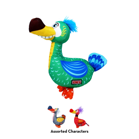 KONG Ballistic Vibez Birds Assorted M/L