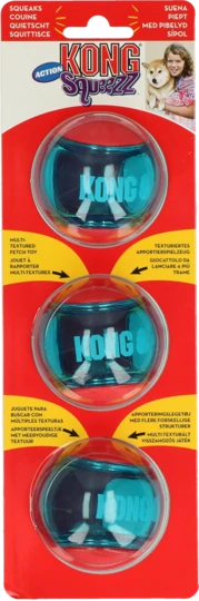 KONG Squeezz Action Red