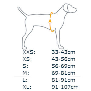 Veste pour chien haute visibilité RuffWear Lumenglow™ - Sumac rouge
