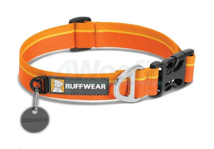 RuffWear Hoopie™ Dog Collar - Orange Sunset