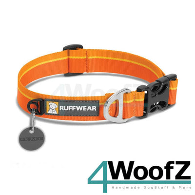 RuffWear Hoopie™ Dog Collar - Orange Sunset
