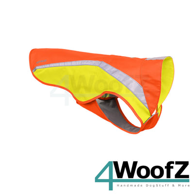 RuffWear Lumenglow™ High-Vis Dog Jacket - Blaze Orange