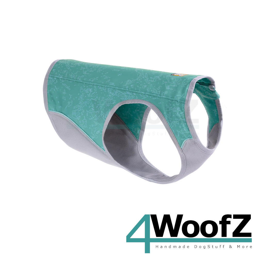 RuffWear Swamp Cooler Zip™ Dog Cooling Vest - Aurora Teal