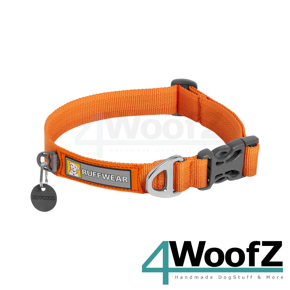 RuffWear Front Range™ Dog Collar - Campfire Orange