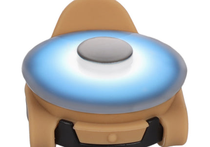 VEILIGHEIDSLAMP LOGAN LICHTBRUIN